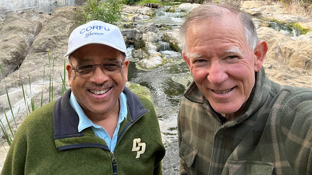 Rich Murray and Kirk Branner smiling for the camera.