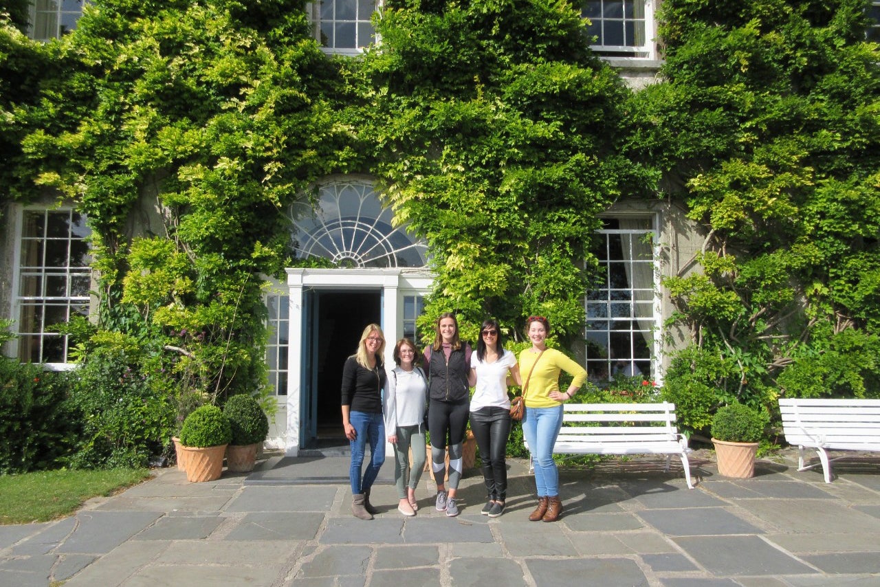 Alumni at Balleymaloe Cookery School in Ireland