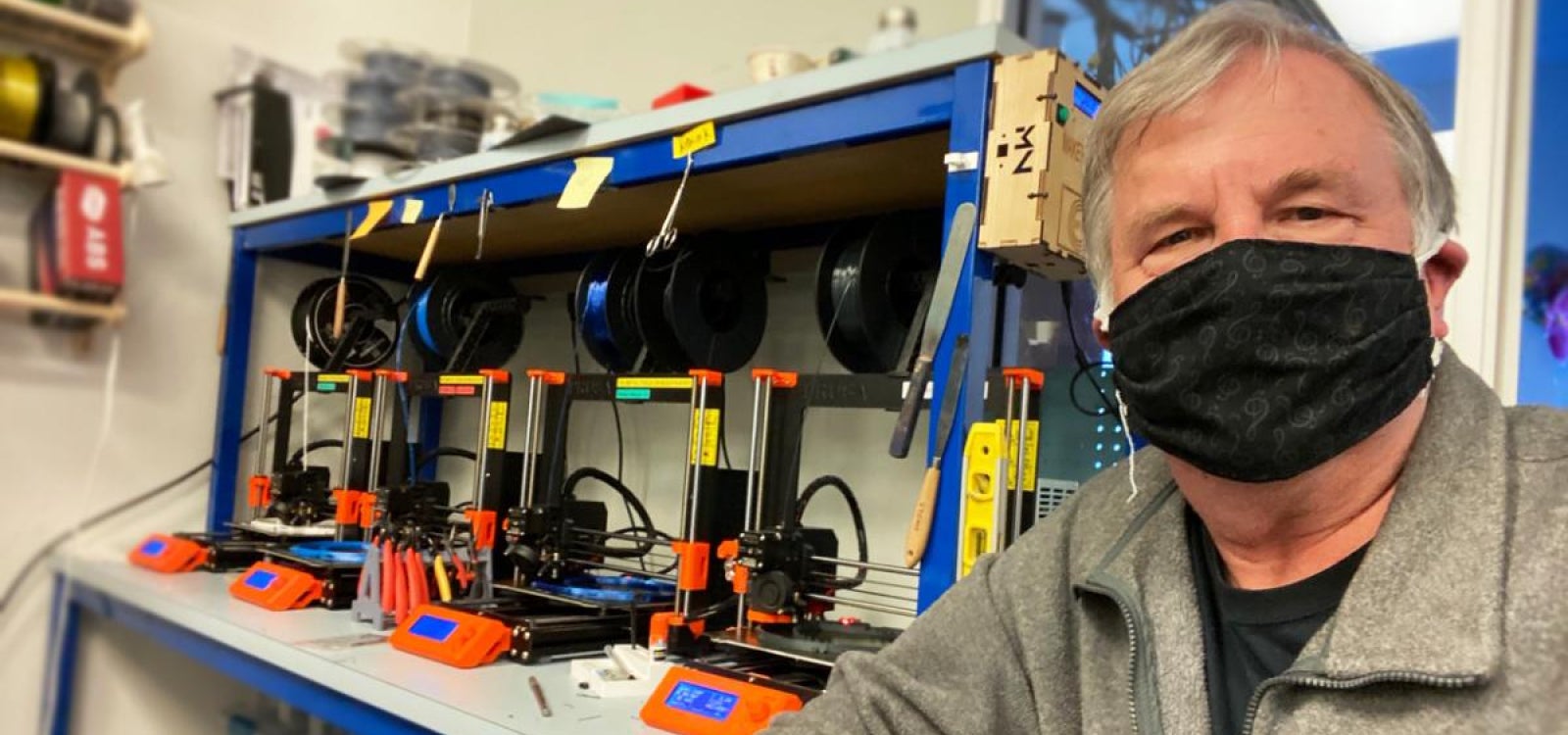 Jim Schrempp Alumni Masks COVID