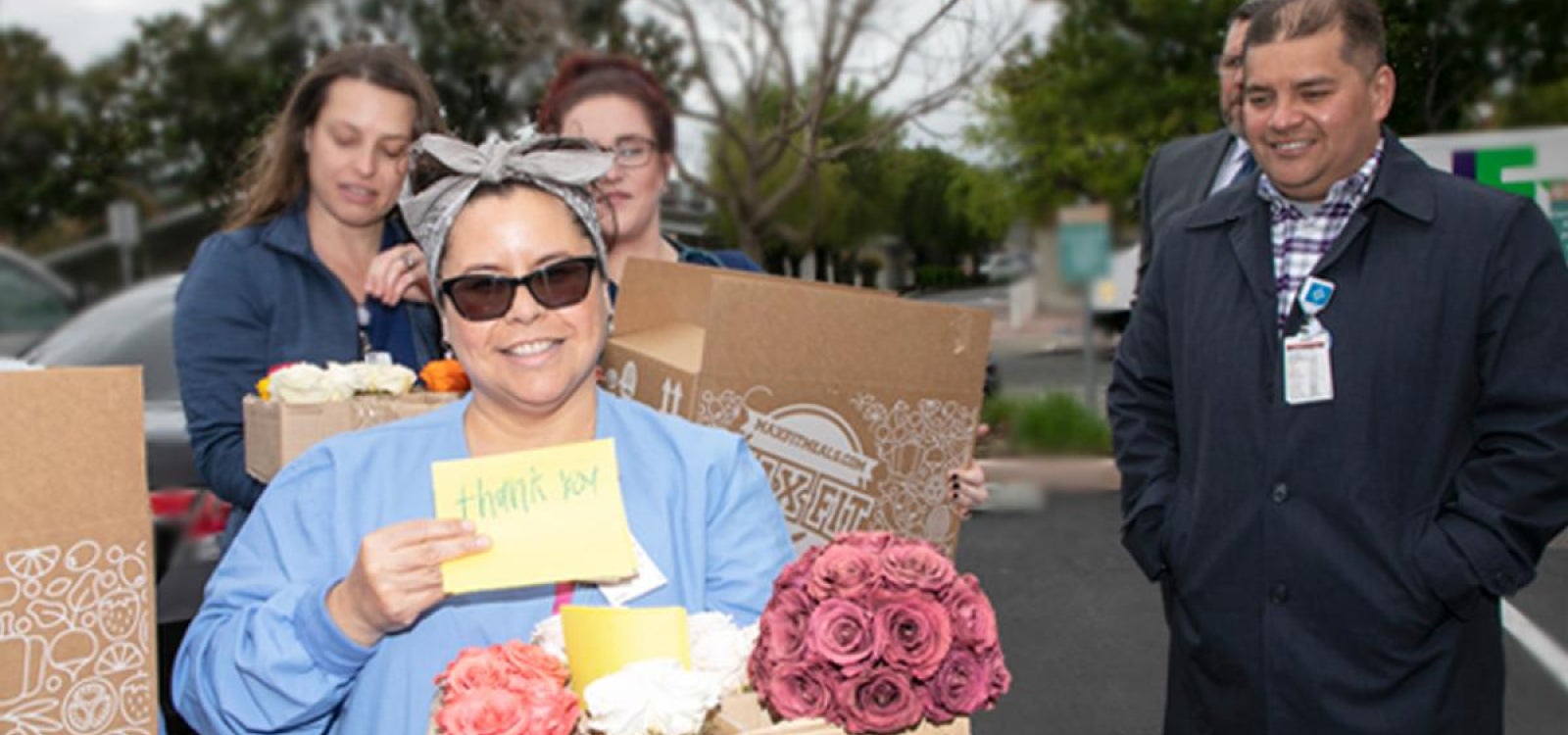 Victor Rey Alumni COVID Support Hero