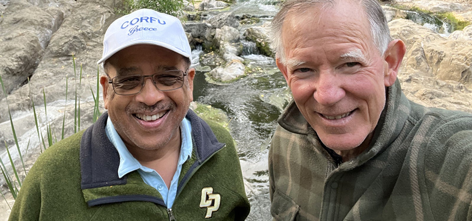 Rich Murray and Kirk Branner smiling for the camera. 