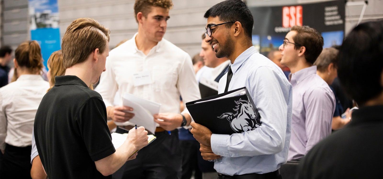 Students at Career Fair