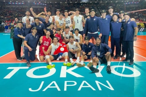 Team USA Men's Volleyball in Tokyo