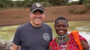 Gary Charbonneau in Africa 