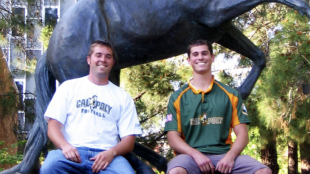 Kevin Rice (Agricultural Business, ’07) and Jesse Dundon (Industrial Technology, ’07; M.S. Industrial and Technical Studies, ’08)