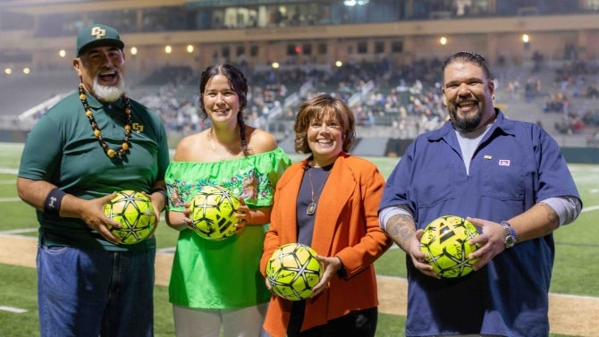 Latinx Alumni at Viva Los Mustangs in 2024