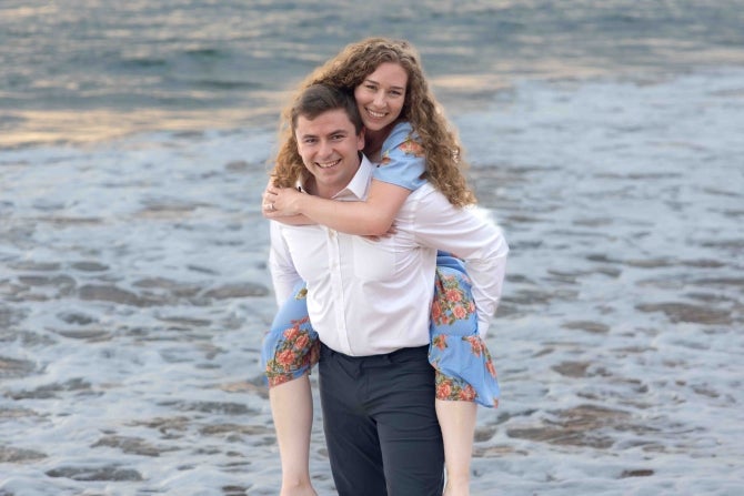 Joe Lamphere (Construction Management, '18) and Kayla Kleve (Animal Science, '18)