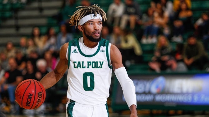 Cal Poly Men's Basketball player