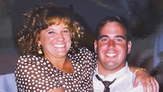 Kara Gomes (Agricultural Business, '94) and Michael Gomes (Agricultural Business, '92)