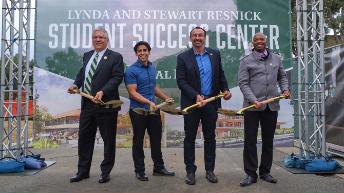 Student Success Center breaking ground