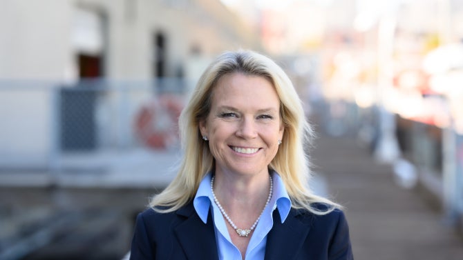 Portrait of Maritime alum, Capt. Anne McIntyre